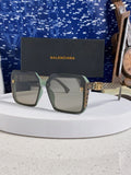 Balenciaga Square Gray Lens Sunglasses for Men & Women - 867209