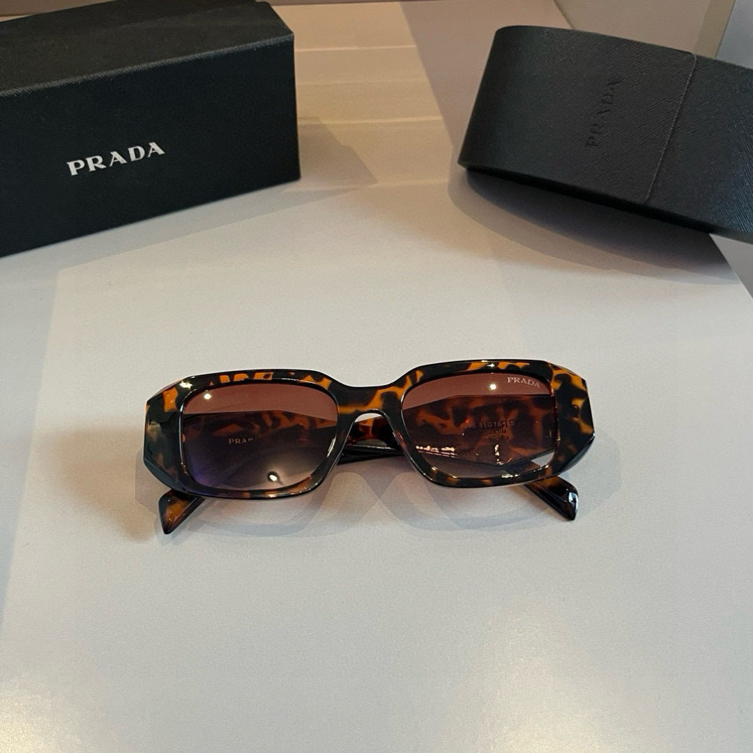 Prada SPR17WF Fashion Brown Lens Sunglasses for Men & Women - detail image 7