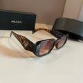 Prada SPR17WF Fashion Brown Lens Sunglasses for Men & Women