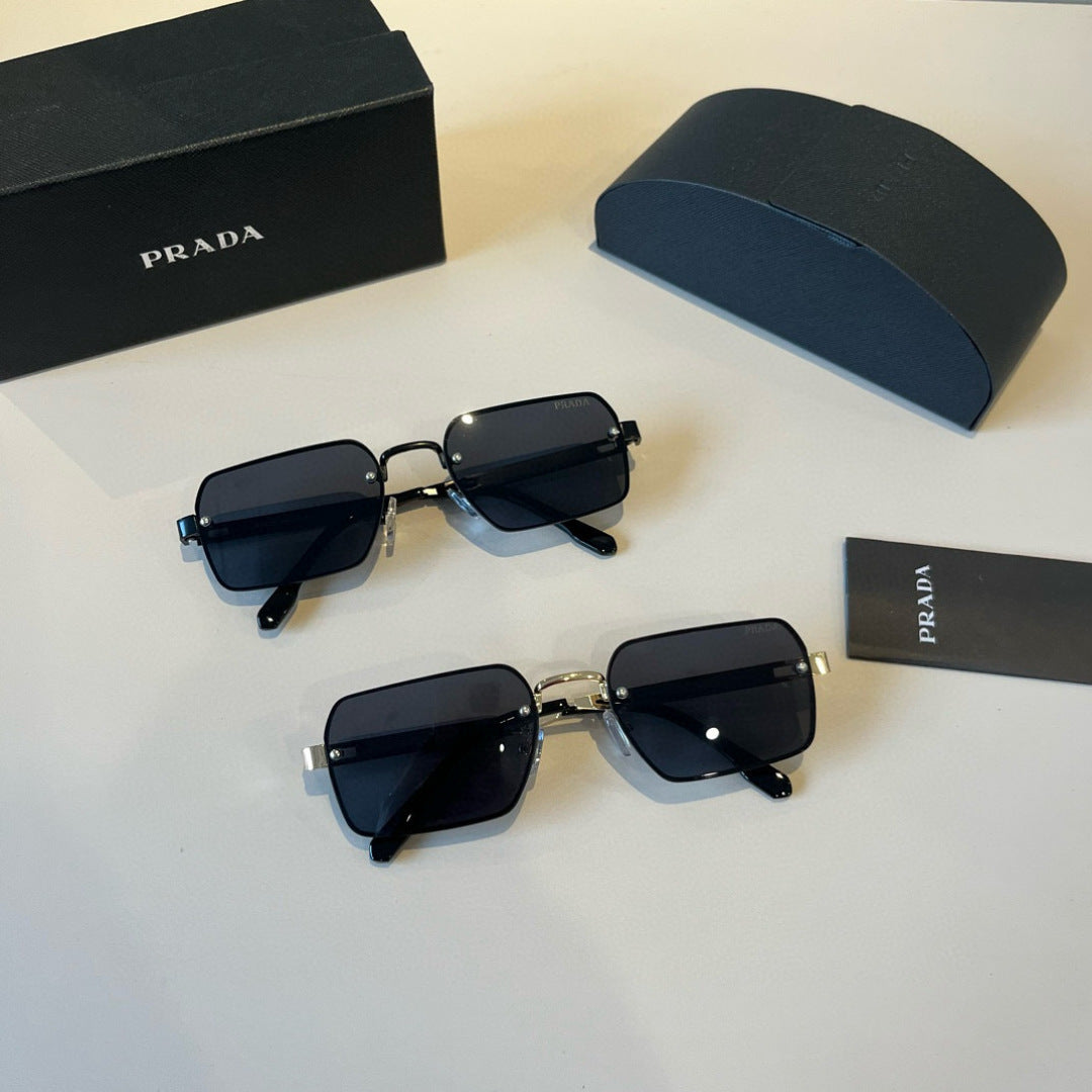 Prada Polarized Fashion Silver Lens Sunglasses for Men - 432063 - detail image 11