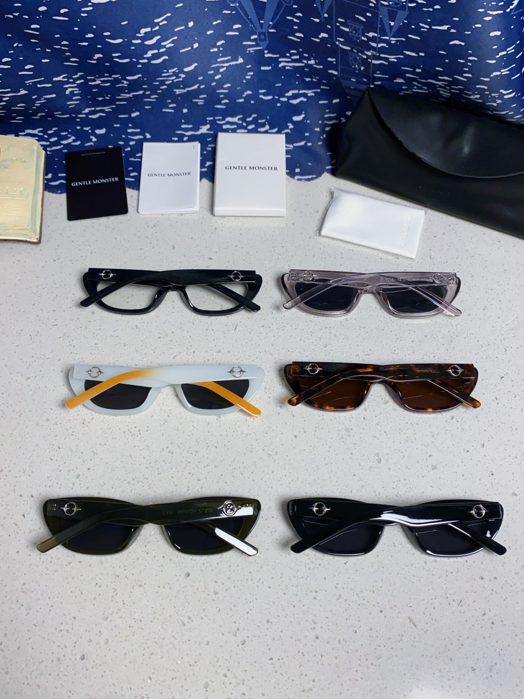 Gentle Monster 27AND7 Cat-Eye Silver Lens Sunglasses for Men & Women - 488047 - detail image 11