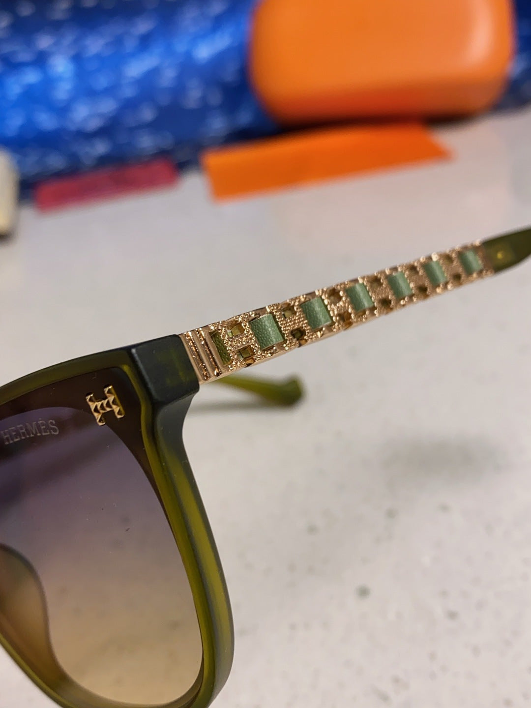 Hermès Fashion Brown Lens Sunglasses for Women - 358932 - detail image 7
