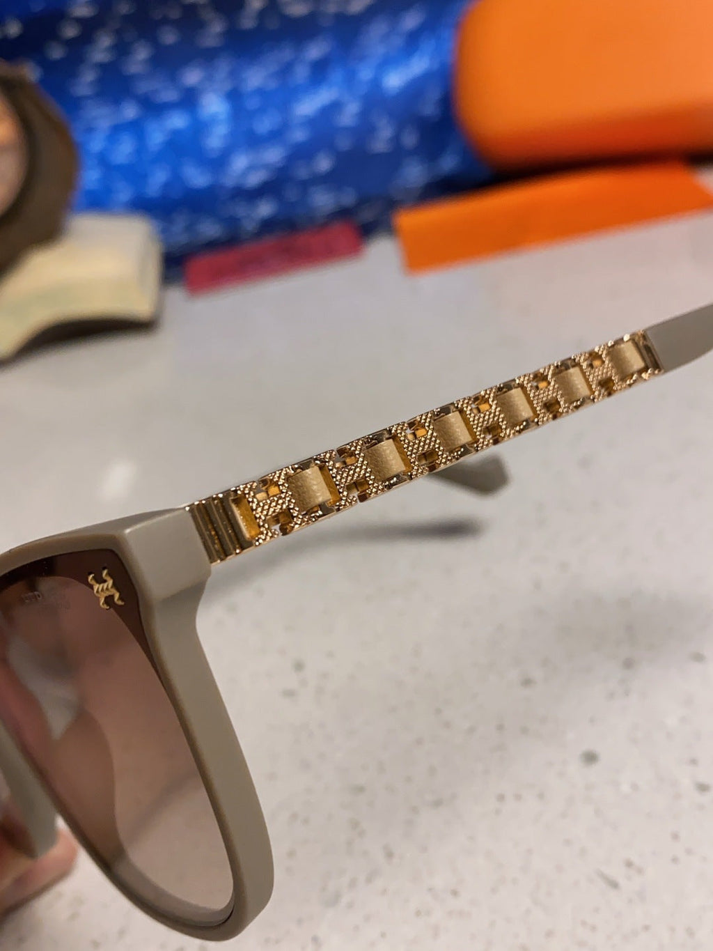 Hermès Fashion Brown Lens Sunglasses for Women - detail image 7