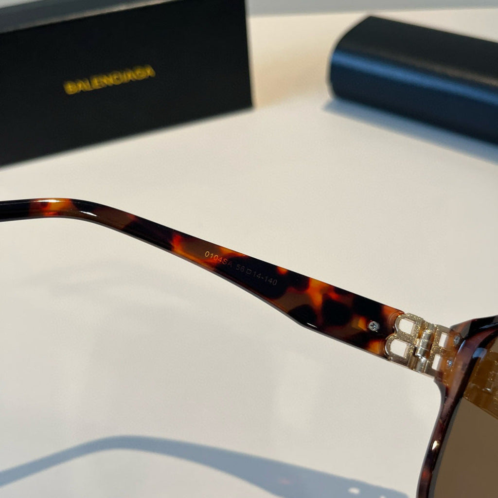 Balenciaga Folding Square Black Lens Sunglasses for Men & Women - 416091 - detail image 10