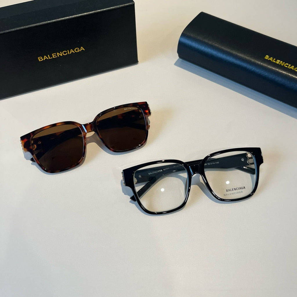Balenciaga Folding Square Black Lens Sunglasses for Men & Women - 487502 - detail image 11