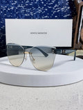 Gentle Monster 8194 Lightweight Rimless Silver Lens Sunglasses for Wo - 935507