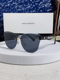 Gentle Monster 8194 Lightweight Rimless Black Lens Sunglasses for Women