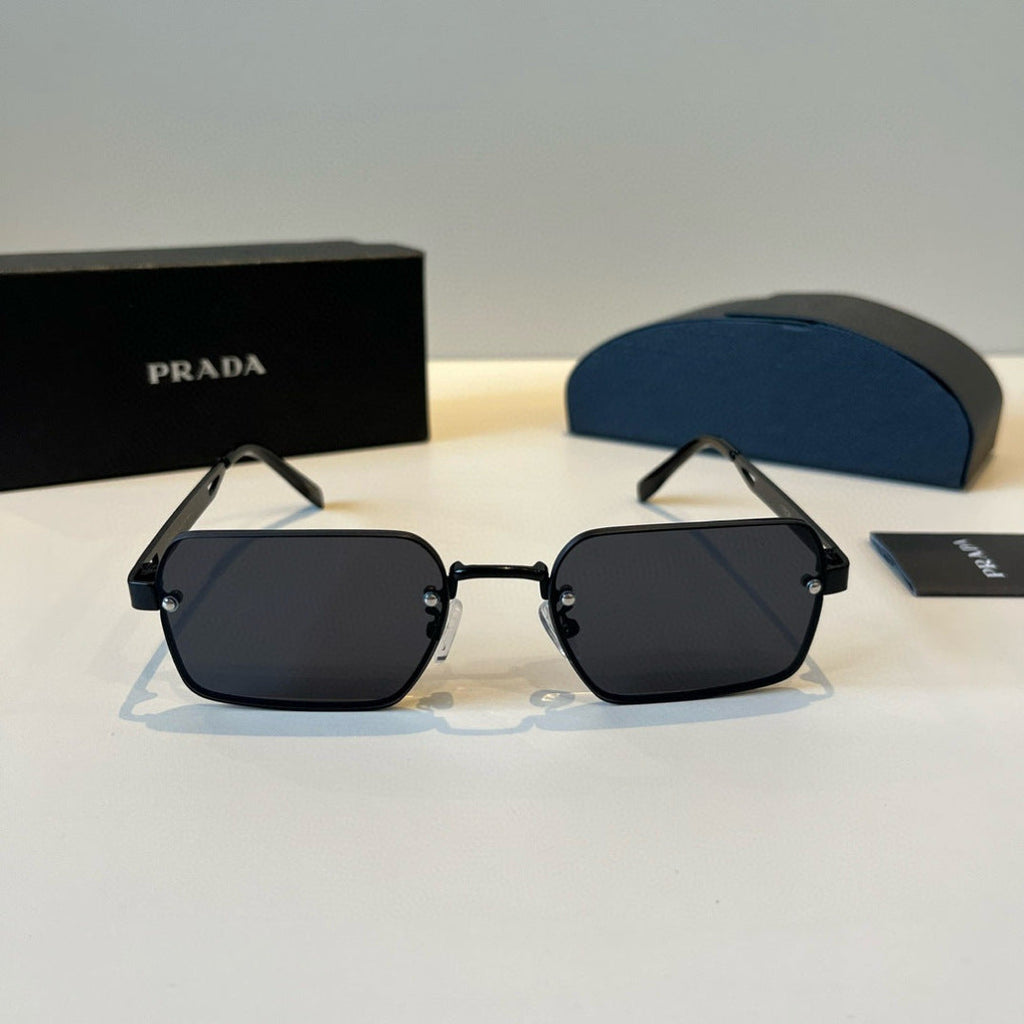 Prada Polarized Fashion Black Lens Sunglasses for Men - 382717 - detail image 2