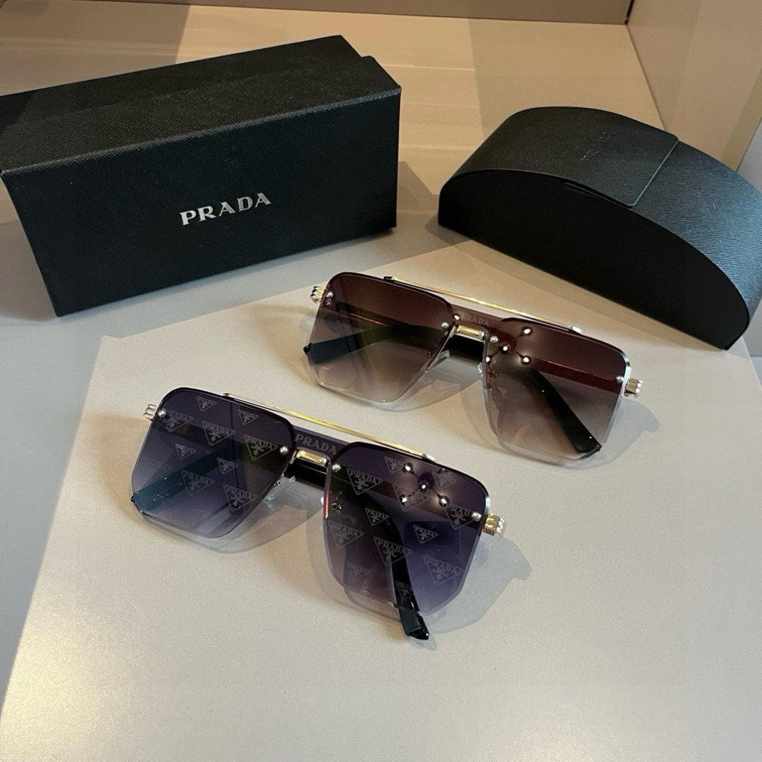 Prada Polarized Fashion Brown Lens Sunglasses for Men - 398905 - detail image 10