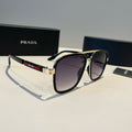 Prada Fashion Black Lens Sunglasses for Men & Women - 449325