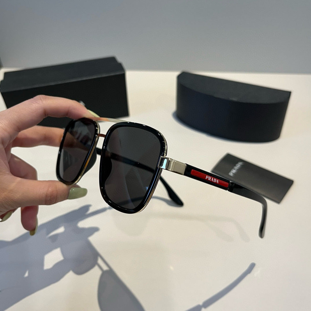 Prada Fashion Black Lens Sunglasses for Men & Women - 449326 - detail image 4