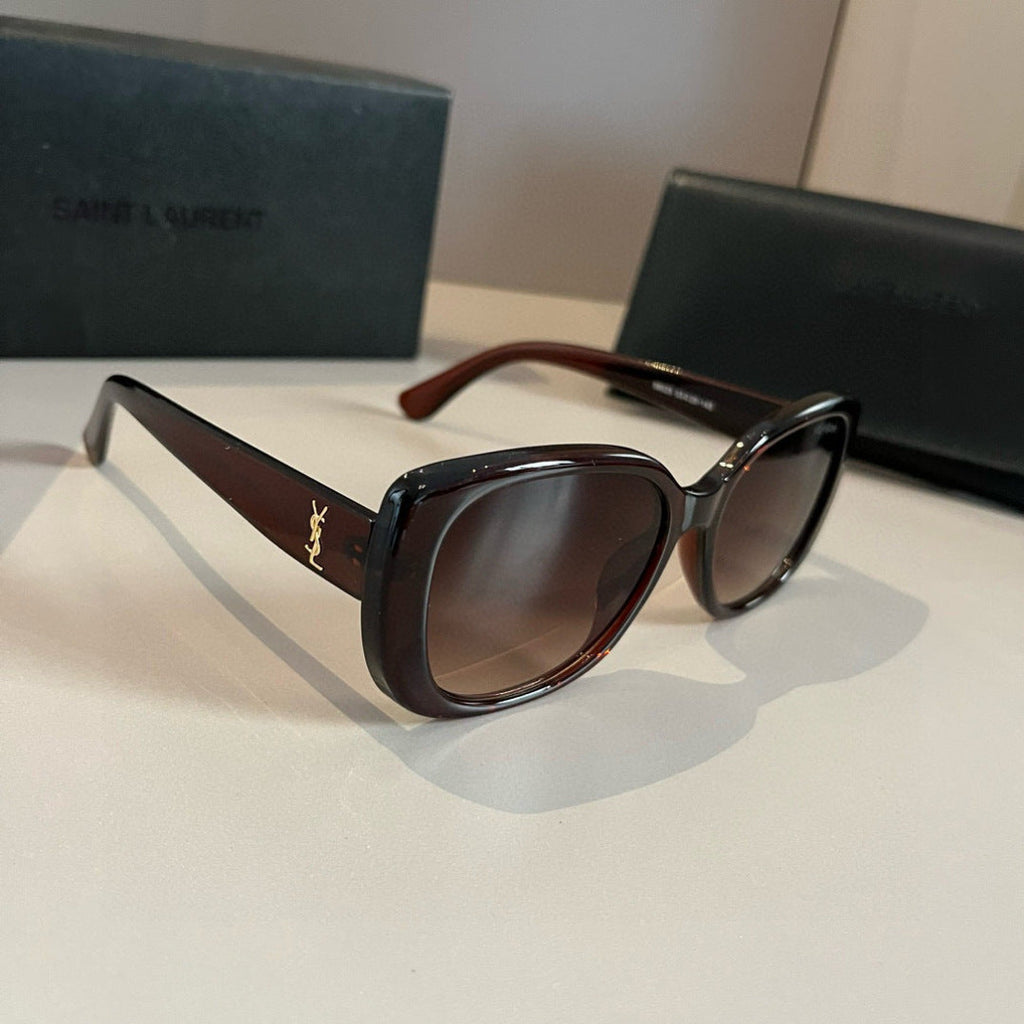 Saint Laurent Fashion Black Lens Sunglasses for Men & Women - 371986