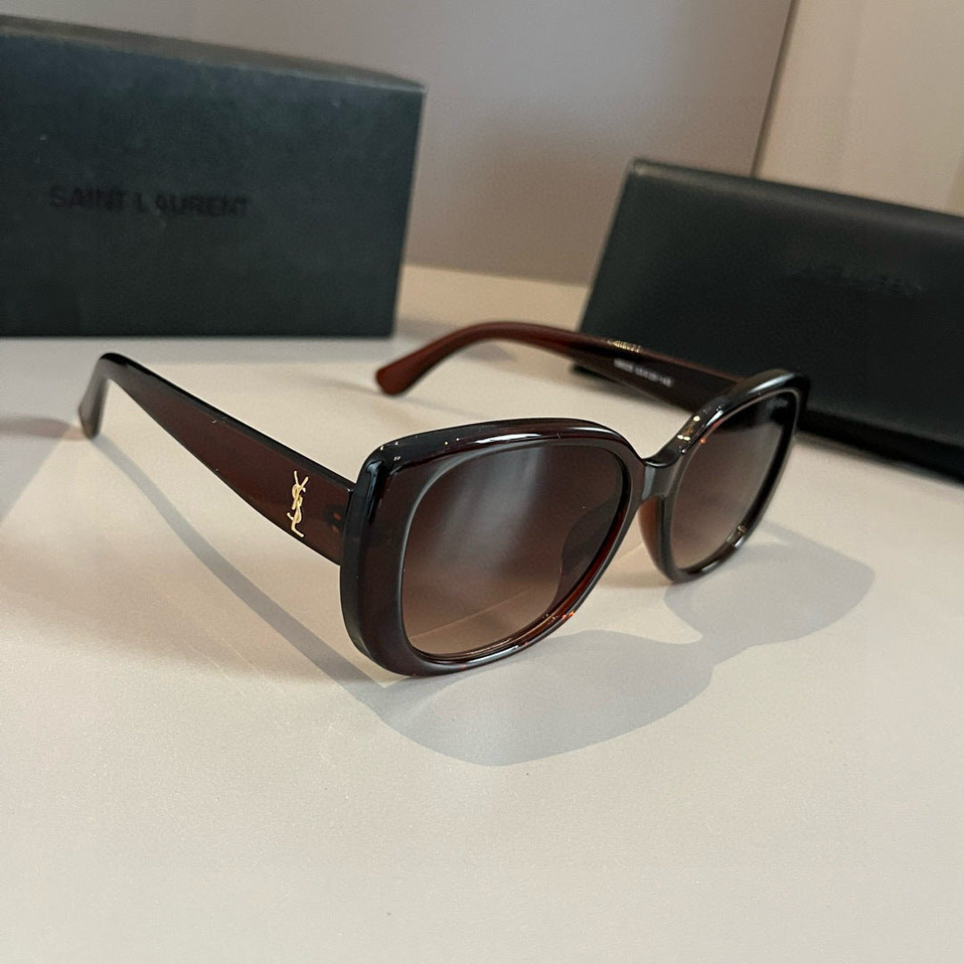 Saint Laurent Fashion Black Lens Sunglasses for Men & Women - 371986