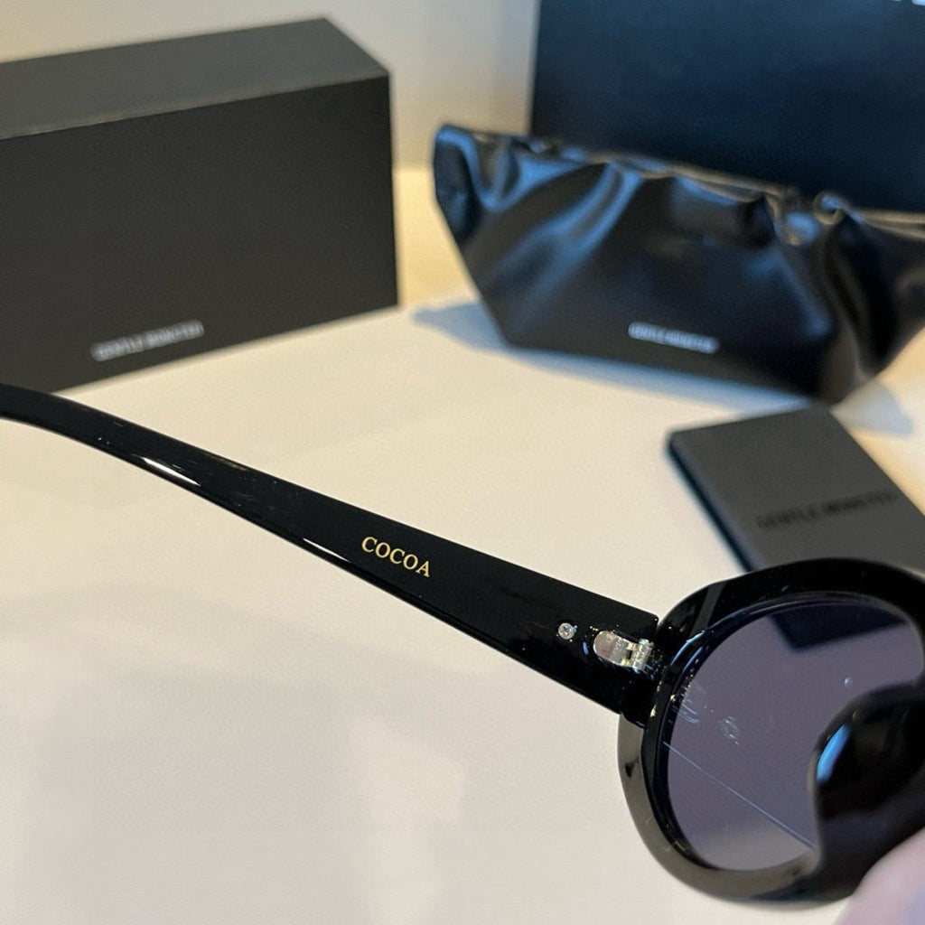 Gentle Monster Cat-Eye Black Lens Sunglasses for Men & Women - 383129 - detail image 5