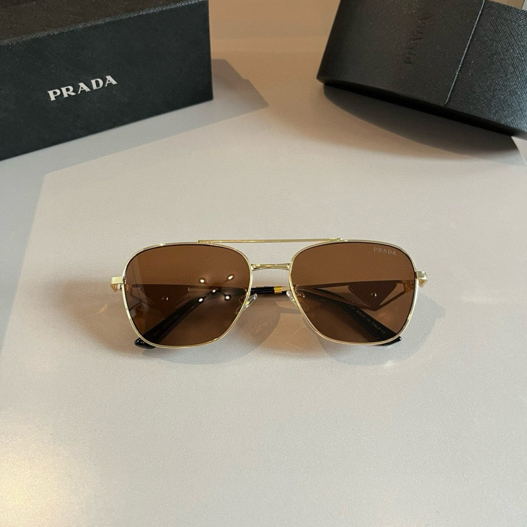 Prada Polarized Fashion Brown Lens Sunglasses for Men - 398948 - detail image 2