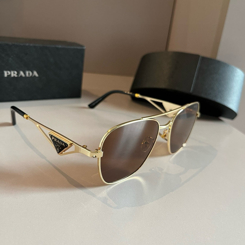 Prada Polarized Fashion Brown Lens Sunglasses for Men - 398948