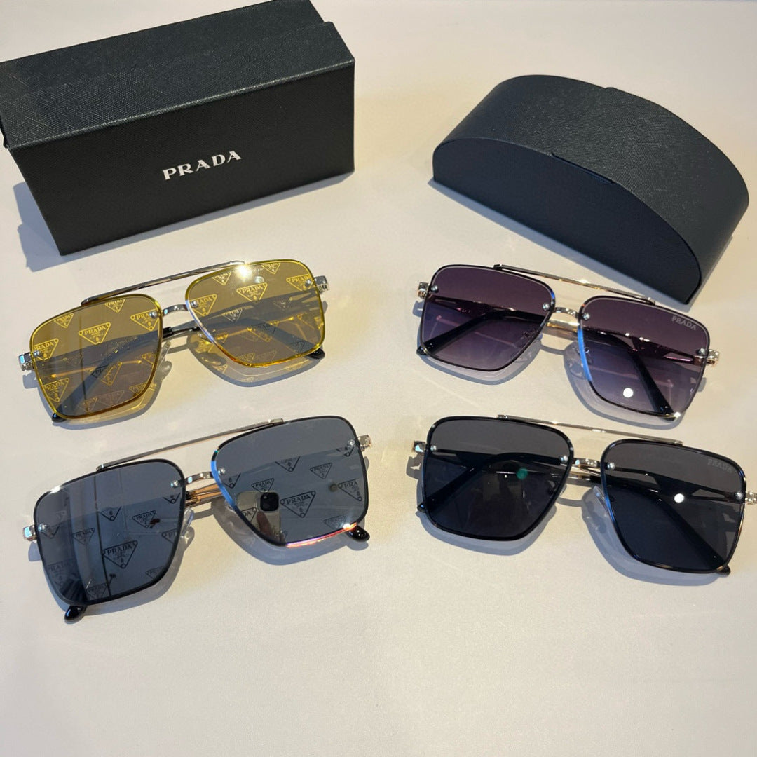 Prada Polarized Fashion Black Lens Sunglasses for Men - 449409 - detail image 10