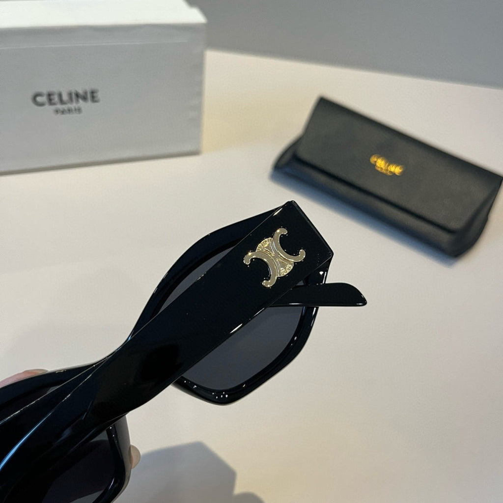 Celine Fashion Black Lens Sunglasses for Men & Women - 398876 - detail image 8