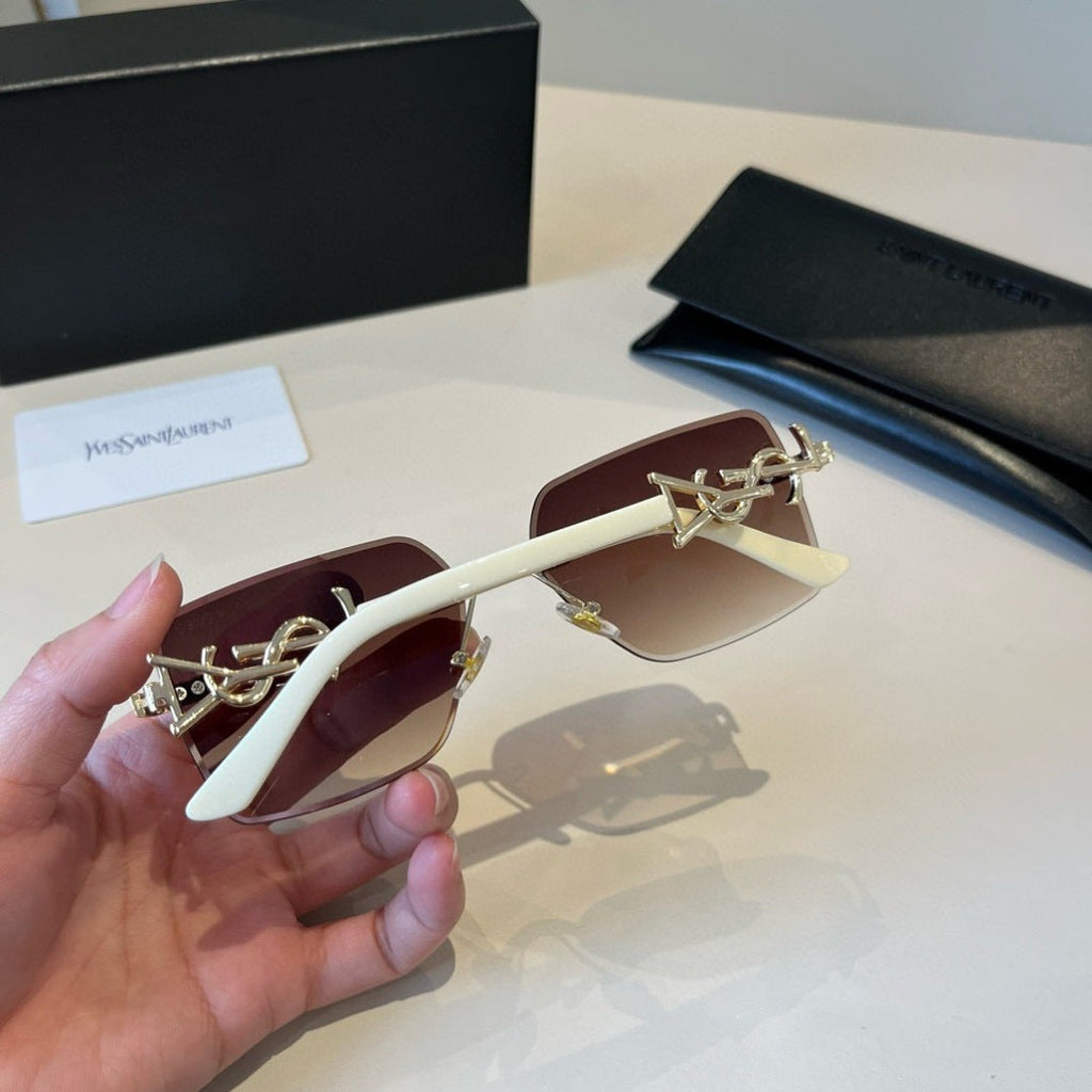 Saint Laurent Fashion Red Lens Sunglasses for Men & Women - 431930 - detail image 7