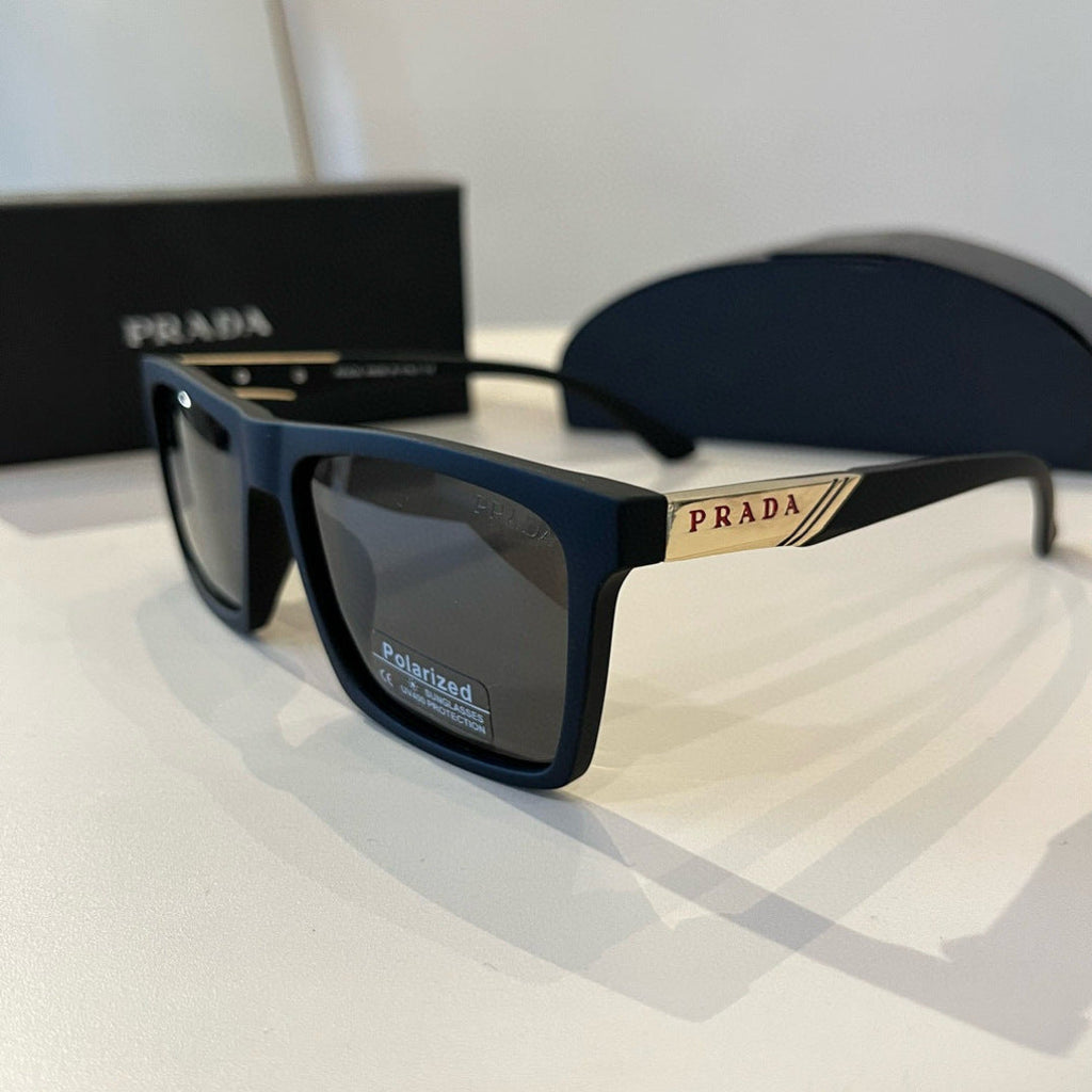 Prada Polarized Fashion Black Lens Sunglasses for Men - 449348 - detail image 3