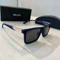 Prada Polarized Fashion Black Lens Sunglasses for Men