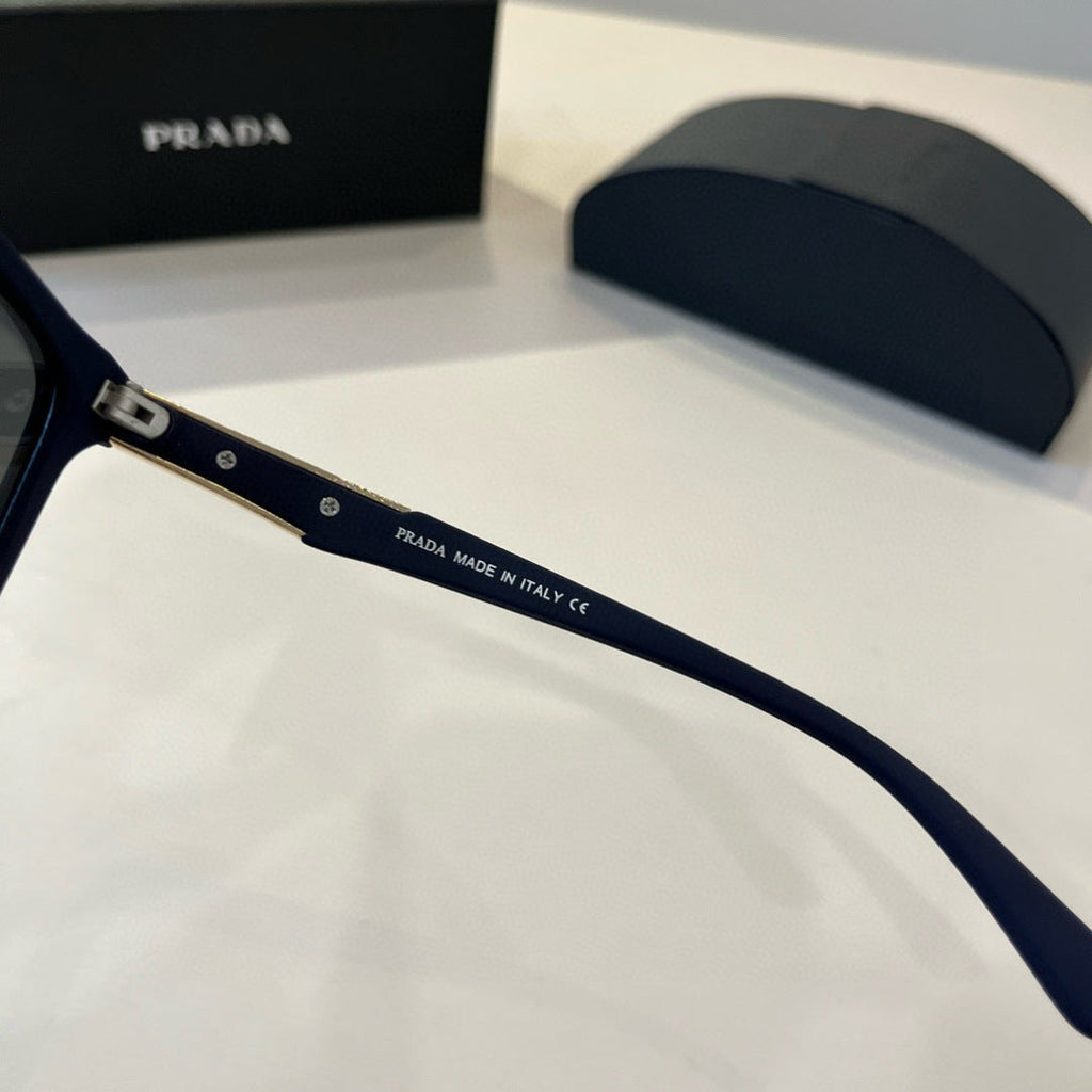 Prada Polarized Fashion Black Lens Sunglasses for Men - 449349 - detail image 9