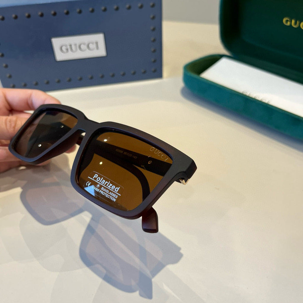 Gucci Metal Aviator Black Lens Sunglasses for Men & Women - 866931 - detail image 5