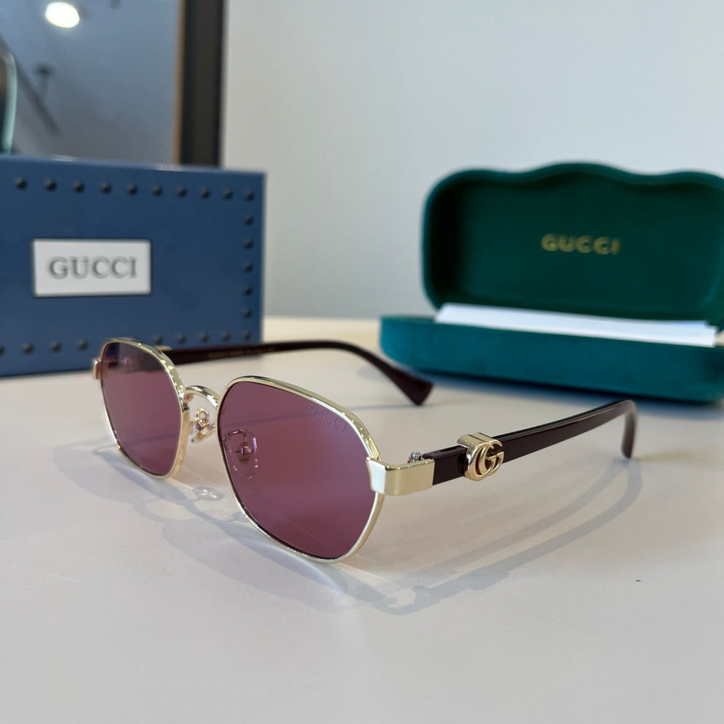 Gucci Polarized Fashion Blue Lens Sunglasses for Men - 866936 - detail image 3