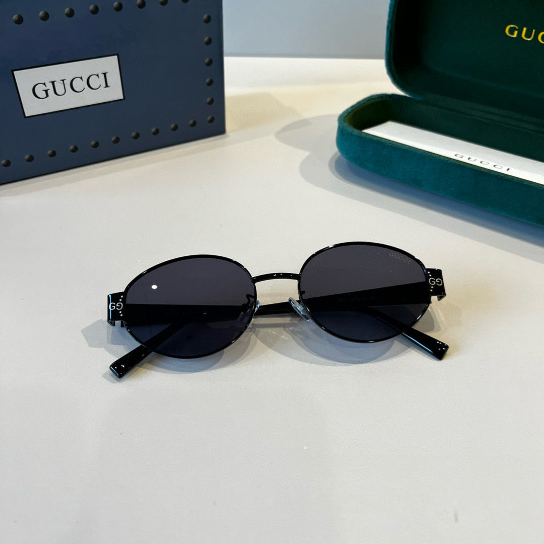 Gucci Oversized Black Lens Sunglasses for Women - 997673 - detail image 8