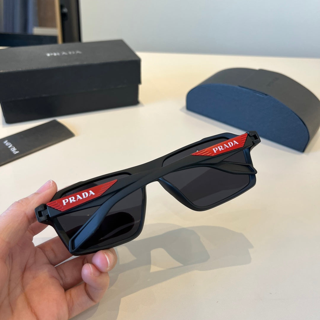 Prada Fashion Black Lens Sunglasses for Men & Women - 382713 - detail image 7