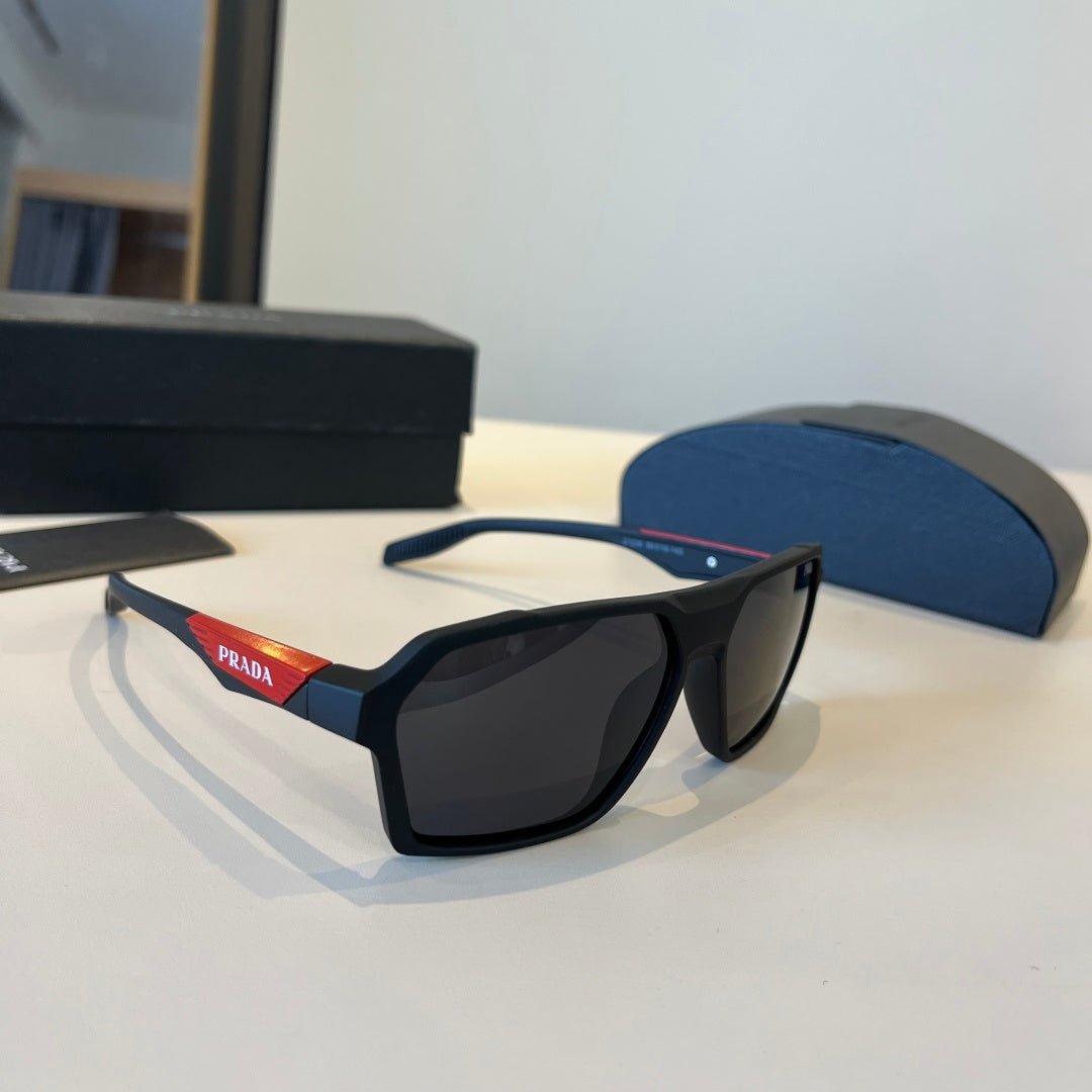 Prada Fashion Black Lens Sunglasses for Men & Women - 432089