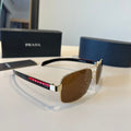 Prada Fashion Brown Lens Sunglasses for Men & Women - 398963