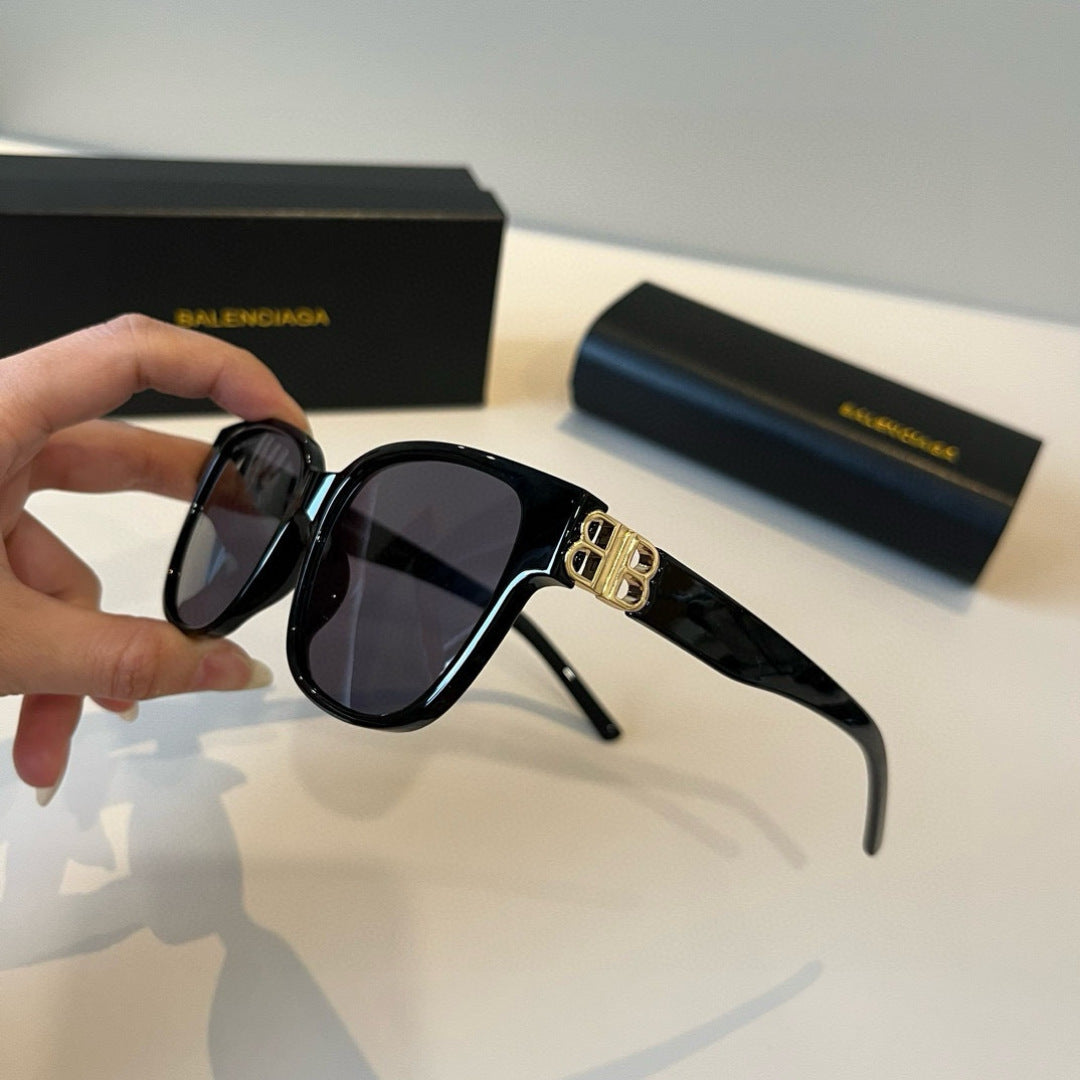 Balenciaga Folding Square Black Lens Sunglasses for Men & Women - 358658 - detail image 4