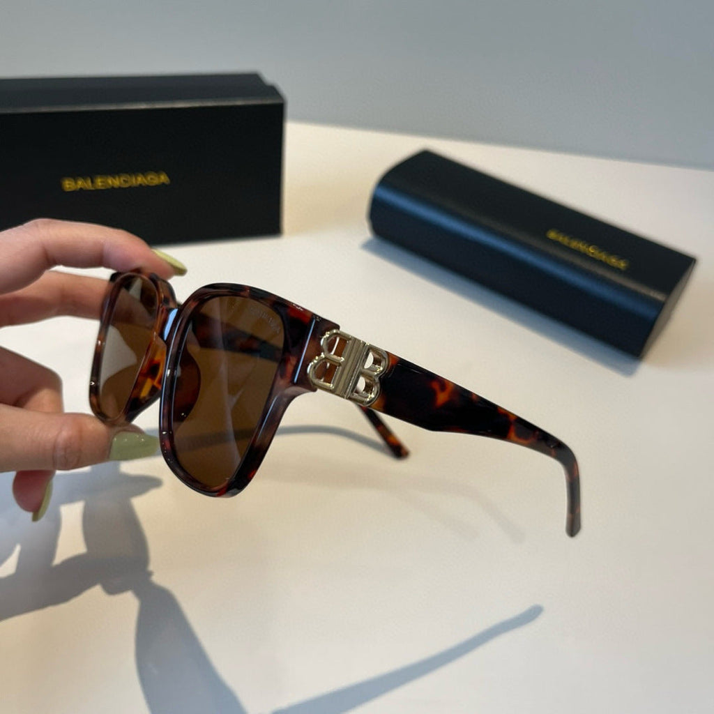 Balenciaga Folding Square Black Lens Sunglasses for Men & Women - 358660 - detail image 4
