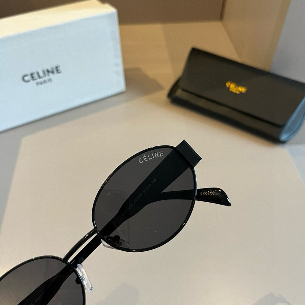 Celine Cat-Eye Silver Lens Sunglasses for Men & Women - 465497 - detail image 7