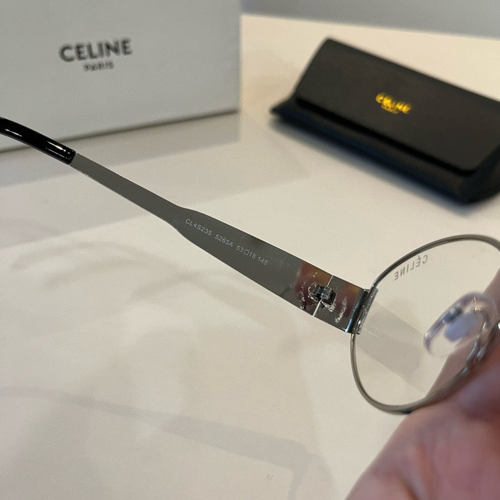 Celine Cat-Eye Silver Lens Sunglasses for Men & Women - 415631 - detail image 9