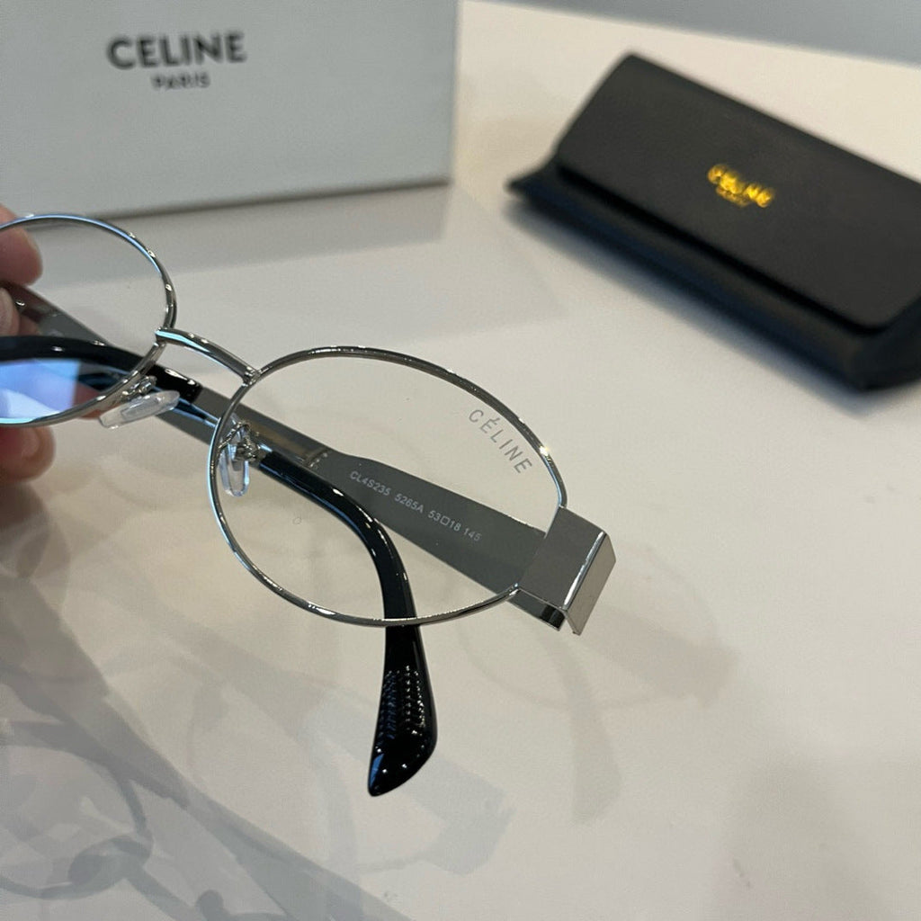 Celine Cat-Eye Silver Lens Sunglasses for Men & Women - 465499 - detail image 5