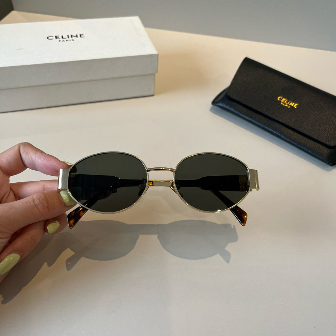 Celine Cat-Eye Brown Lens Sunglasses for Men & Women - 431969 - detail image 8