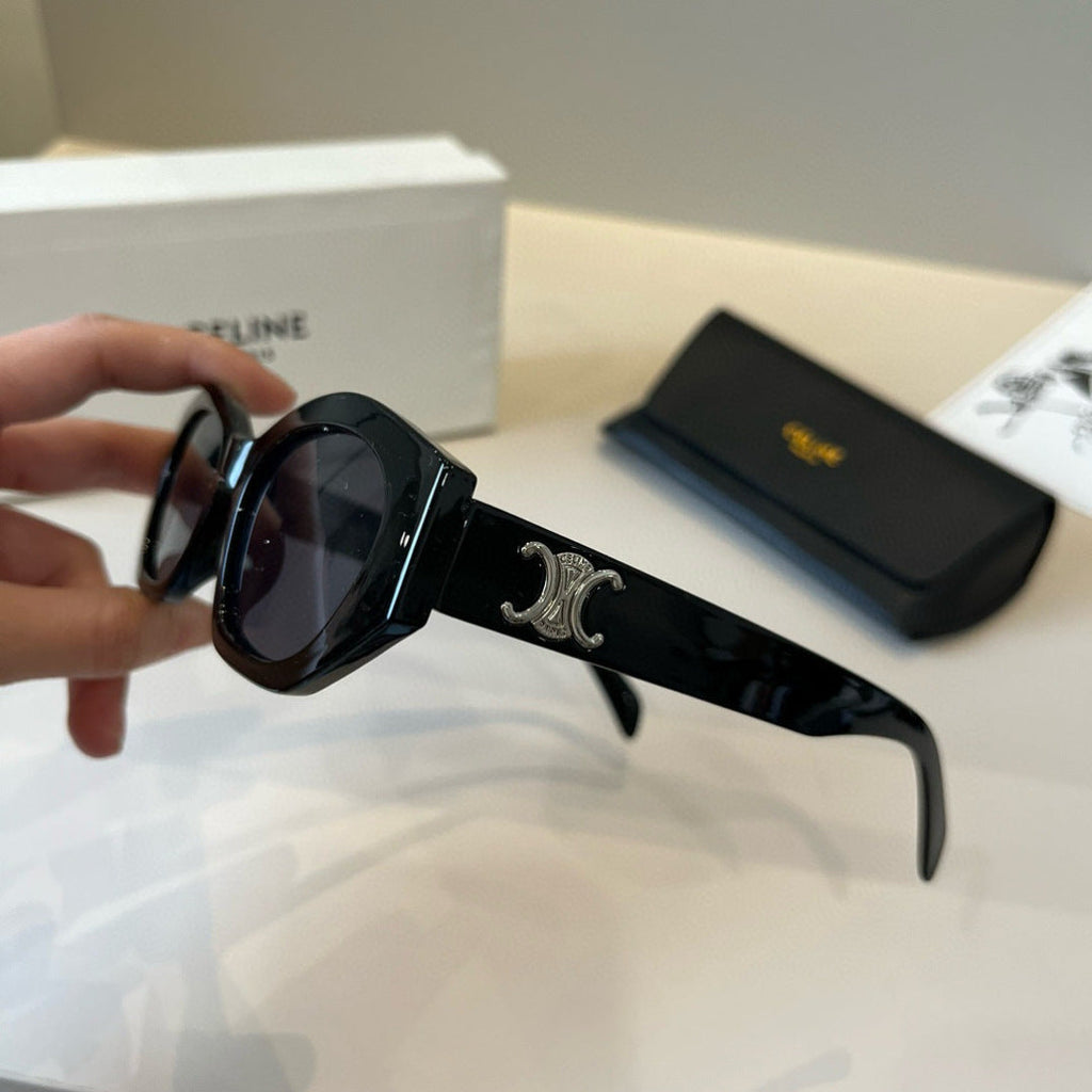 Celine Fashion Black Lens Sunglasses for Men & Women - 382551 - detail image 4