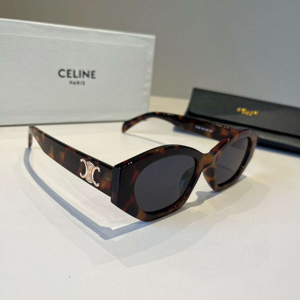 Celine Fashion Black Lens Sunglasses for Men & Women - 382553