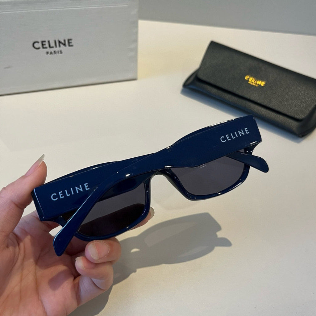 Celine Slim Black Lens Sunglasses for Men & Women - 998074 - detail image 6