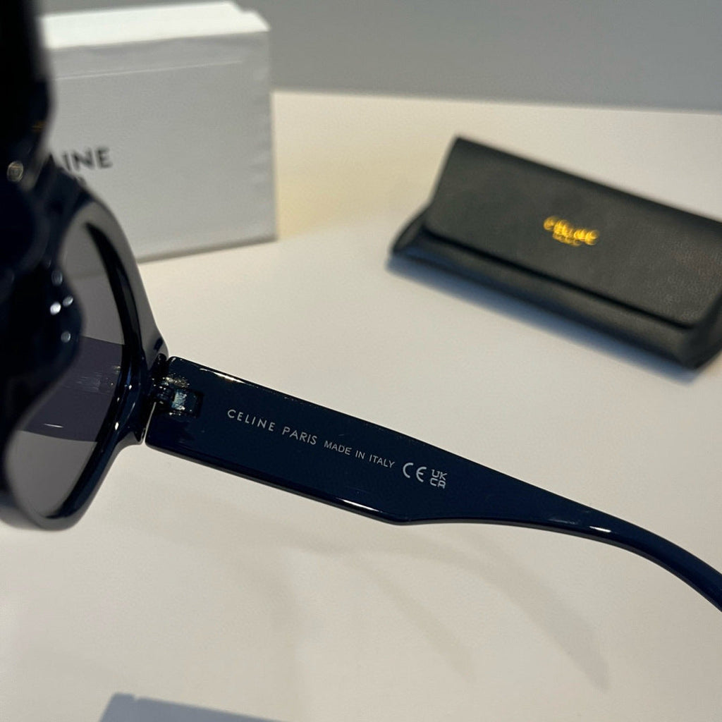 Celine Slim Black Lens Sunglasses for Men & Women - 998074 - detail image 8