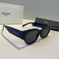 Celine Slim Black Lens Sunglasses for Men & Women - 998074