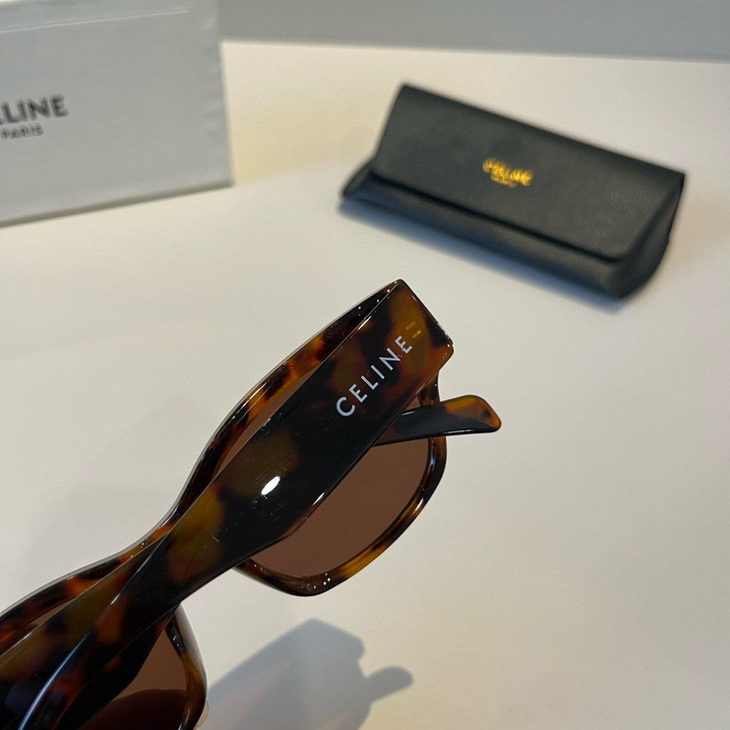 Celine Slim Black Lens Sunglasses for Men & Women - 998055 - detail image 8