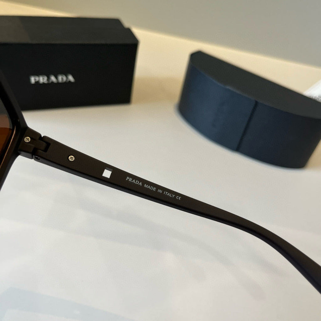 Prada Fashion Black Lens Sunglasses for Men & Women - 415682 - detail image 9