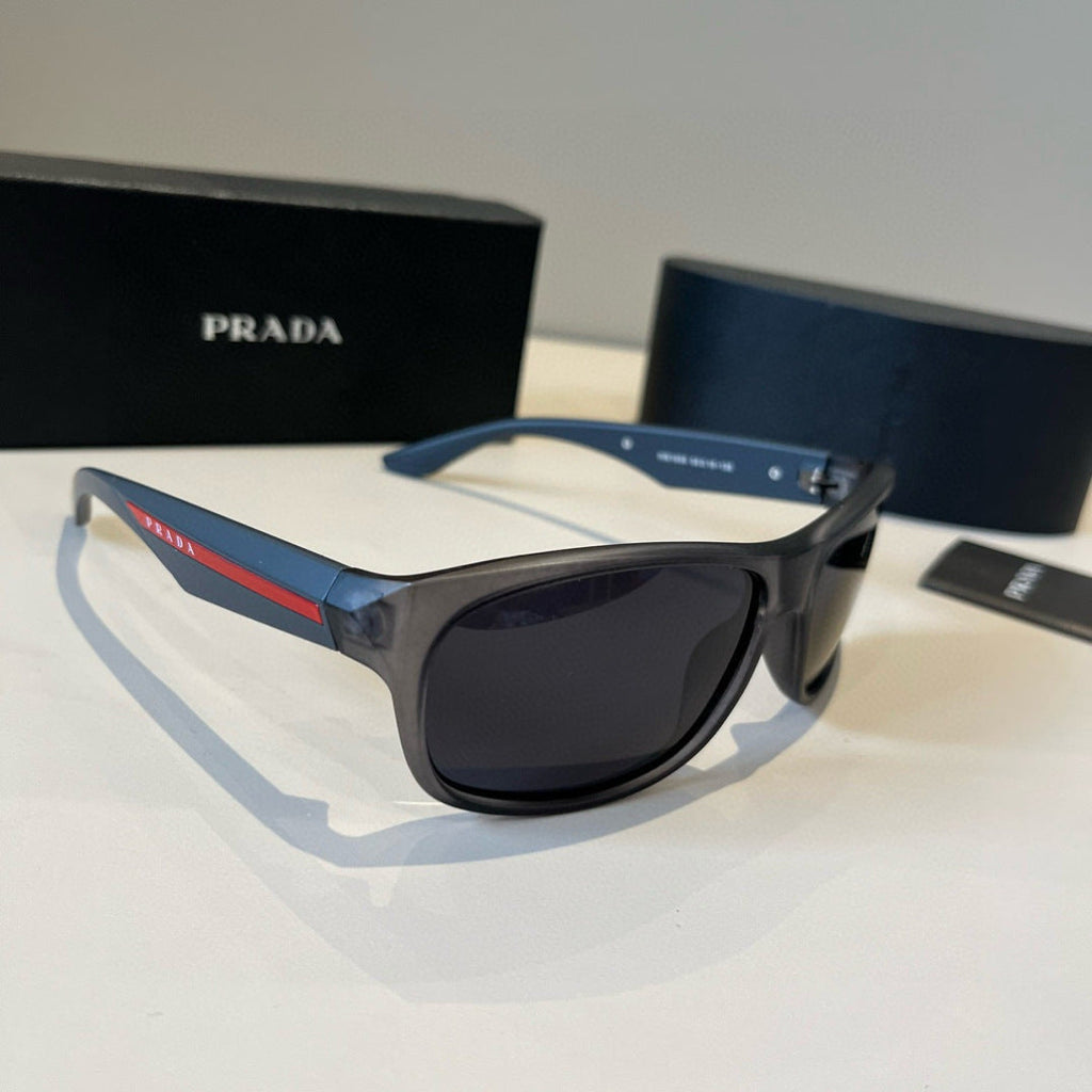Prada Fashion Black Lens Sunglasses for Men & Women - 398959