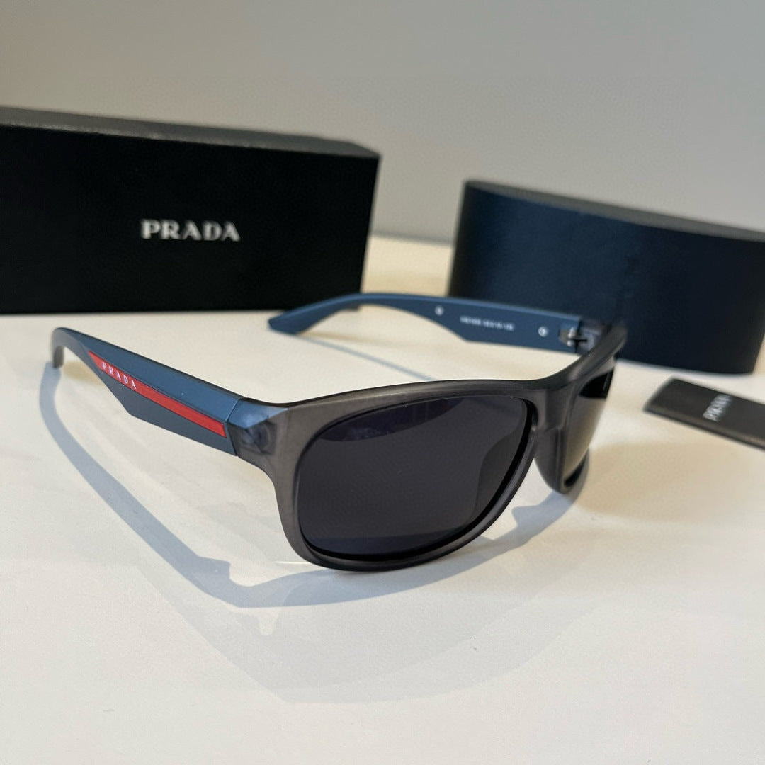 Prada Fashion Black Lens Sunglasses for Men & Women - 398959