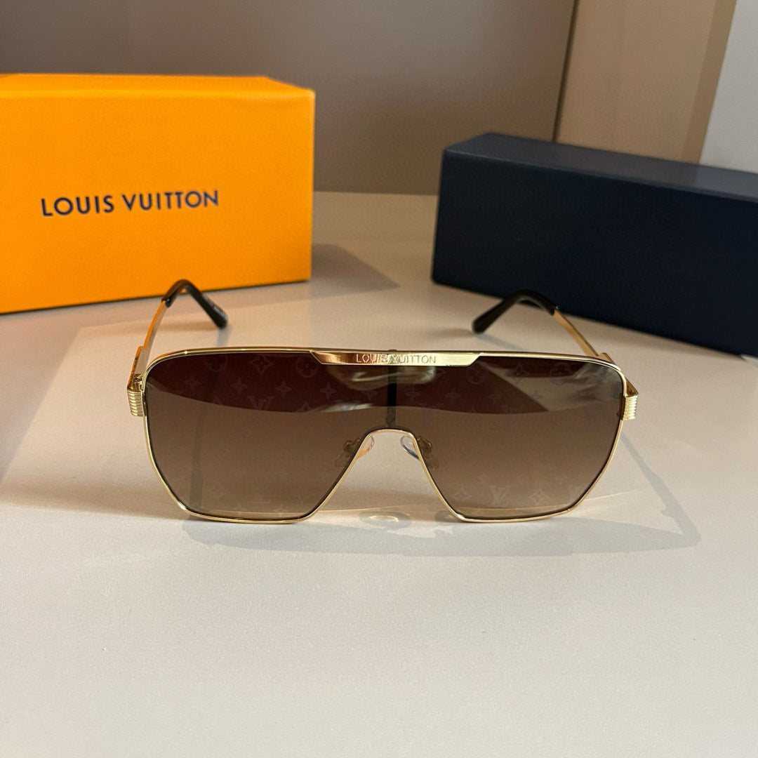 Louis Vuitton Fashion Gold Lens Sunglasses for Men & Women - 486164 - detail image 2