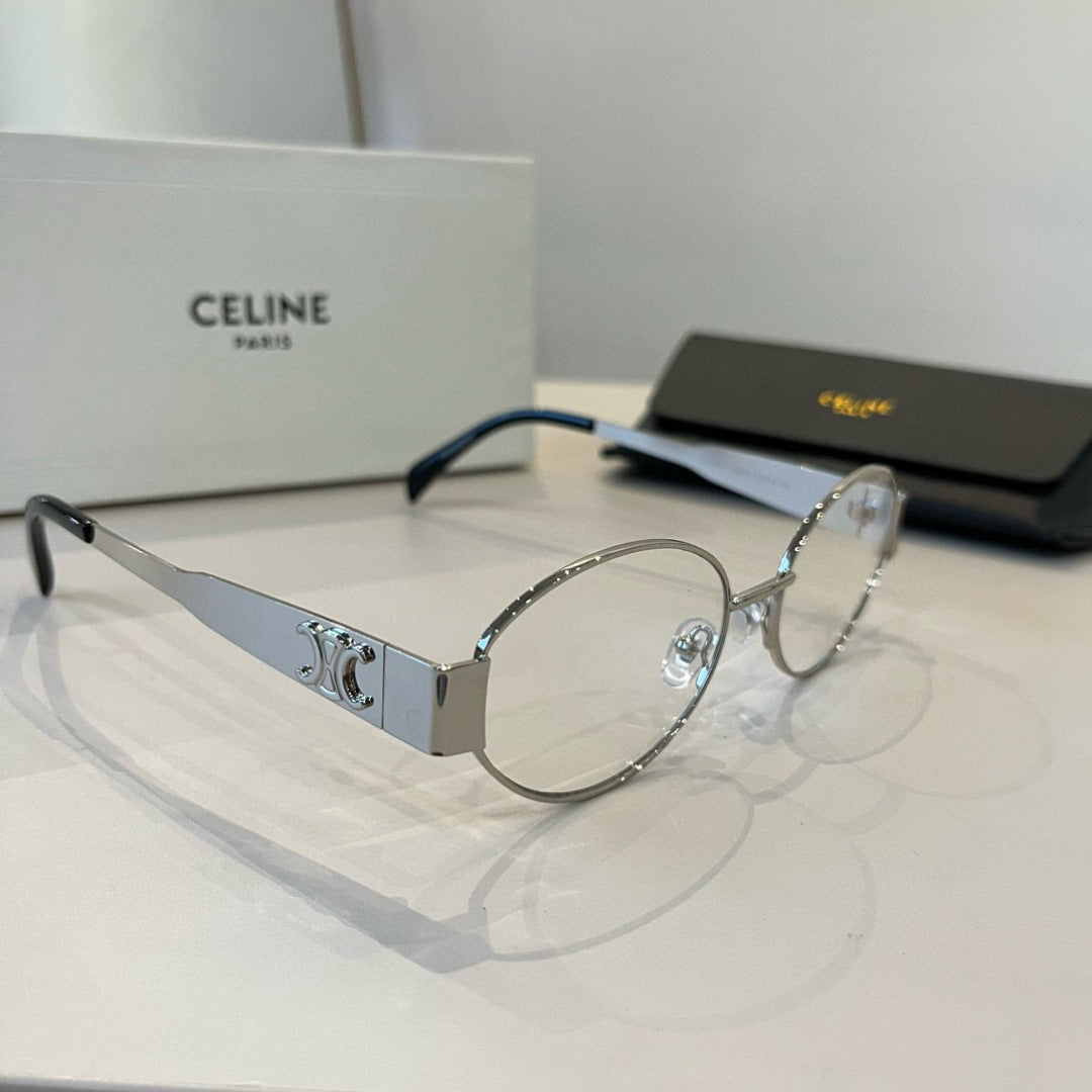 Celine Cat-Eye Silver Lens Sunglasses for Men & Women - 998071