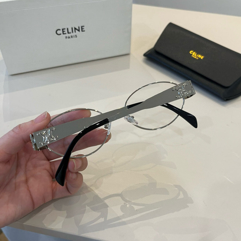 Celine Cat-Eye Silver Lens Sunglasses for Men & Women - 358308 - detail image 6